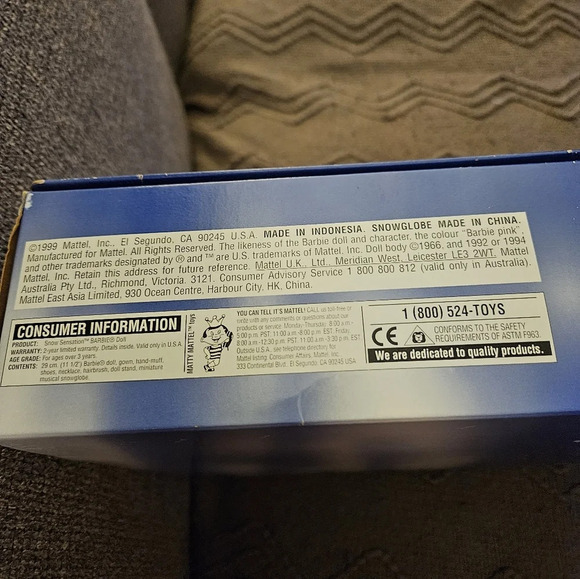 Barbie 1999 Vintage Special Edition Snow Sensation Vintage Collectible - Picture 6 of 6